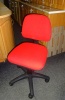 Červená dětská židle 92